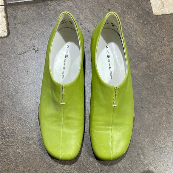 Shoes - Women's Green Flats